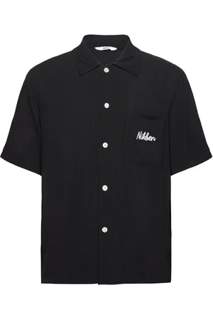 Nikben Nb Dad Shirt Black Designers Shirts Short-sleeved Black