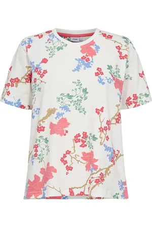 Numph Nubriony T-Shirt - Gots Tops T-shirts & Tops Short-sleeved White