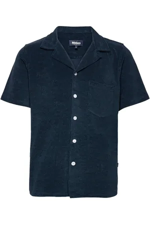 Nikben Terry Bowling Designers Shirts Short-sleeved Blue