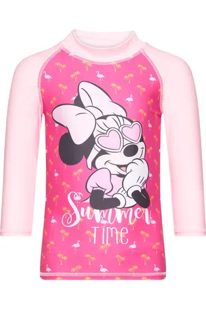 Minnie Swimsuit Swimwear Uv Clothing Uv Tops Pink