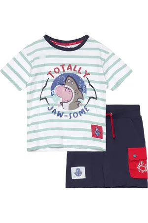 Gurli Gris Set 2P Bermuda + Ts Sets Sets With Short-sleeved T-shirt Multi/patterned