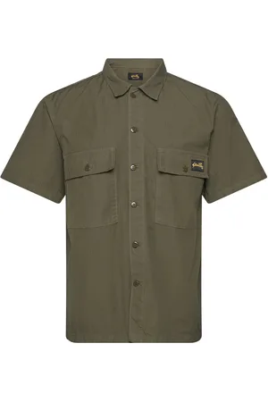 Stan Ray Cpo Short Sleeve Designers Shirts Short-sleeved Green