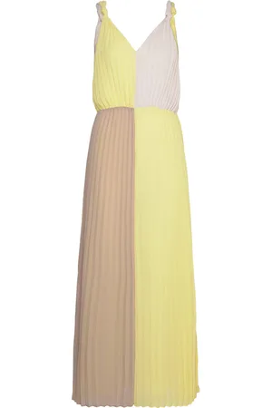 Dante 6 D6Ruelle Colourblock Dress Maksimekko Juhlamekko Yellow