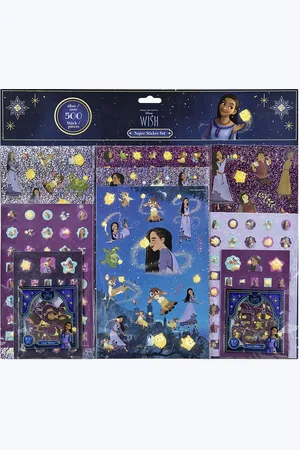 UNDERCOVER Disney Wish Super Sticker Set Toys Creativity Drawing & Crafts Craft Stickers Multi/patterned