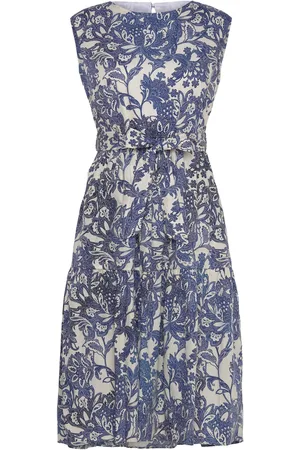 BALMUIR Mirage Cotton Dress Polvipituinen Mekko Blue