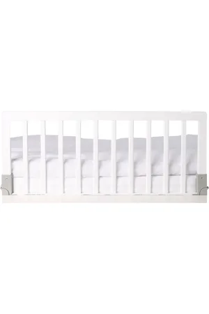 Baby Dan Wooden Bed Guard By , White/Silver Baby & Maternity Care & Hygiene Baby Safety White