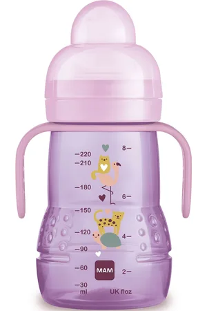 MAM Trainer Pink Baby & Maternity Baby Feeding Sippy Cups Pink