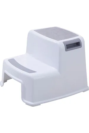 Baby Dan Two Step Stool By Home Bath Time Grey