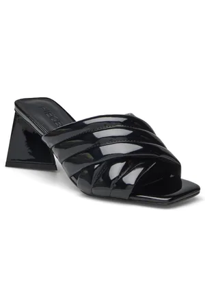 Pieces® Pcjulise Padded Patent Sandal Korolliset Sandaalit Black