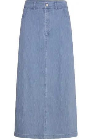 Résumé Alfiers Skirt Pitkä Hame Blue