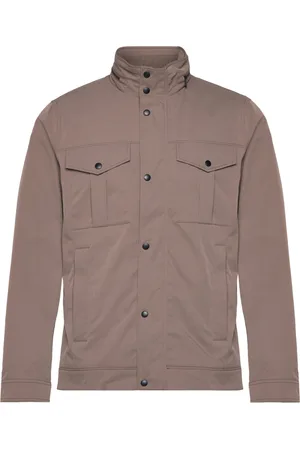 J Lindeberg Bailey Poly Jacket Designers Jackets Light Jackets Brown