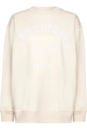 Les Coyotes de Paris Mascot Logo Sweatshirt Designers Sweat-shirts & Hoodies Sweat-shirts Cream