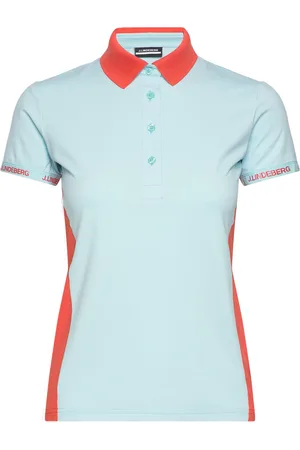 J Lindeberg Makena Polo Tops T-shirts & Tops Polos Blue
