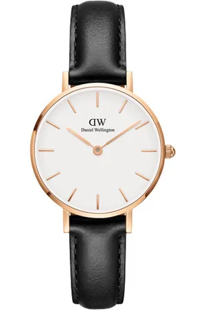 Daniel Wellington Petite 28 Sheffield Rg White Accessories Watches Analog Watches Black