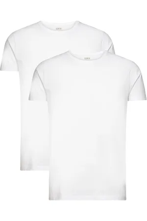 Edwin Double Pack T-Shirt - White Designers T-shirts Short-sleeved White