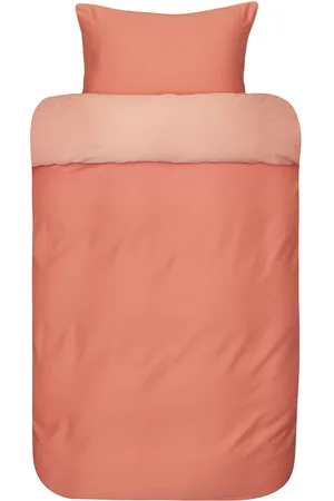 Høie of Scandinavia Oslo Sateen Bed Set Home Textiles Bedtextiles Bed Sets Coral