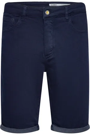 Gabba Jason K3995 Sanza Shorts Bottoms Shorts Denim Navy