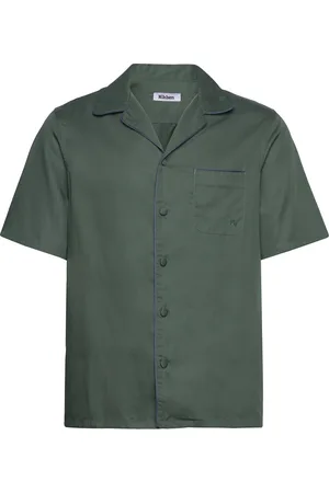Nikben Nb Nuit Emerald Shirt Green Designers Shirts Short-sleeved Green