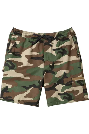Quiksilver Taxer Cargo Amphibian 19 Uimashortsit Khaki Green