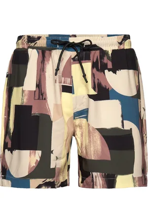Anerkjendt Akshark Aop Swimshorts Uimashortsit Brown