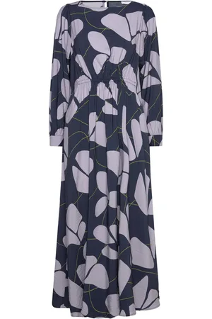 Tamaris Candela Printed Maxi Dress Maksimekko Juhlamekko Blue