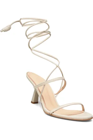 ALOHAS Kendra Cream Leather Sandals Korolliset Sandaalit Cream