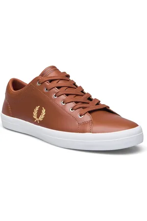 Fred Perry Baseline Leather Matalavartiset Sneakerit Tennarit Brown