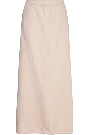 Cream Crbellis Maxi Skirt Pitkä Hame Beige