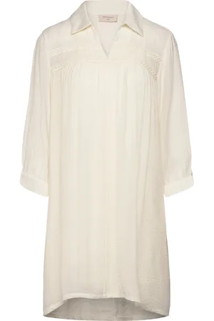 Freequent Fqmaira-Dress Lyhyt Mekko Cream