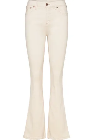 Lois Raval 16 Megalia Crudo Bottoms Jeans Flares Cream