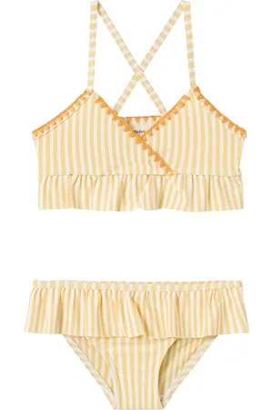 Lil Atelier Nmffarrow Swim Set Lil Bikinit Yellow