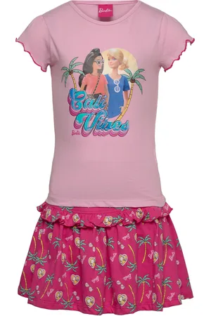 Barbie Ensemble Sets Sets With Short-sleeved T-shirt Pink