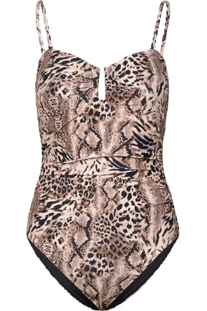 Crās Elsacras Swimsuit Uimapuku Uima-asut Brown
