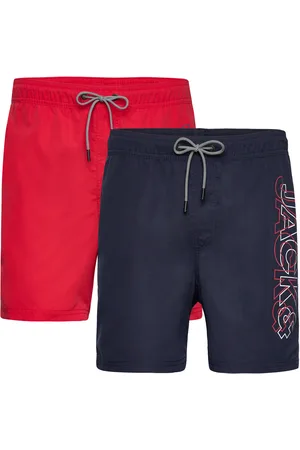 JACK & JONES Jpstfiji Jjswim Double Logo 2Pk Mp Uimashortsit Navy Jack & J S