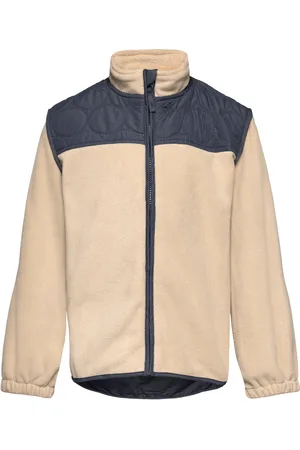 Sofie Schnoor Baby and Kids Jacket Outerwear Fleece Outerwear Fleece Jackets Cream