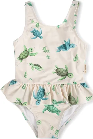 Filibabba Eva – Badedragt 3-4 År – First Swim Uimapuku Uima-asut Beige