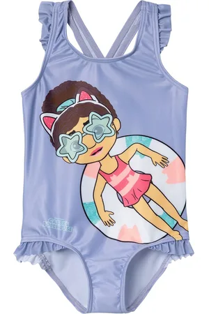 NAME IT Nmfmedina Gabby Swimsuit Bfu Uimapuku Uima-asut Blue