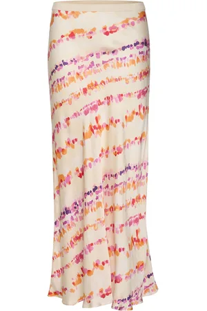Culture Cubarbara Skirt Pitkä Hame Pink