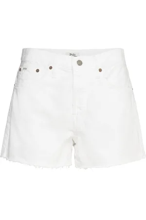 Ralph Lauren Cutoff Denim Short Bottoms Shorts Denim Shorts White