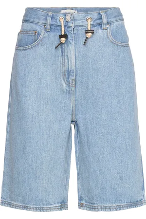 Munthe Kebosu Bottoms Shorts Denim Shorts Blue