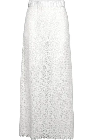Stylein Paulina Skirt Pitkä Hame White