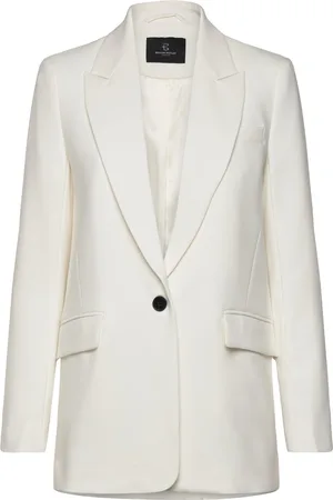 Bruuns Bazaar Cindysusbbfrida Blazer Blazers Single Breasted Blazers White