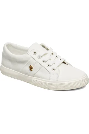 Ralph Lauren Janson Ii Canvas Sneaker Matalavartiset Sneakerit Tennarit White