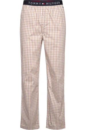 Tommy Hilfiger Woven Pant Print Olohousut Beige