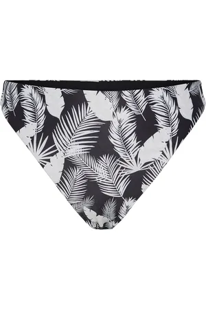 Pieces® Pcamy Bikini Hw Brazil Sww Bc Swimwear Bikinis Bikini Bottoms High Waist Bikinis Black