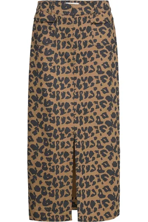 Copenhagen Muse Cmleora-Skirt Polvipituinen Hame Brown