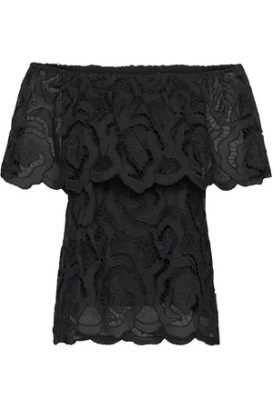 Copenhagen Muse Cmrotra-Top Tops T-shirts & Tops Short-sleeved Black