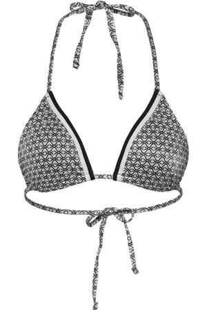 Benetton Brassiere Swimwear Bikinis Bikini Tops Triangle Bikinitops Black