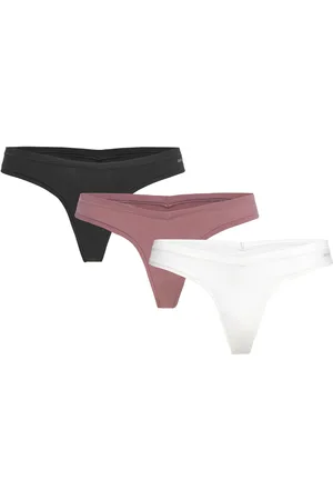Organic Basics Flex Thong 3-Pack Stringit Alusvaatteet Multi/patterned