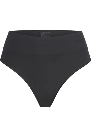 Organic Basics Smooth Thong Stringit Alusvaatteet Black